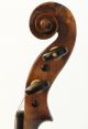 Old French Violin Labeled Bassot Geige Violon Violine Violino Appr.  1800 String photo 8