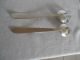 Silverplate Salad Serving Fork And Spoon By Laben Flatware & Silverware photo 2