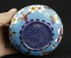 Chinese Fine Cloisonne Collectable Handwork Carved Flower Ashtray Ornament Other Chinese Antiques photo 1
