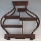Pretty Wood Stand /shelf For Netsuke / Snuff Bottles Or Curios Other Chinese Antiques photo 1