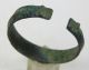 Viking Bronze Bracelet. ,  Dragon ' S Head.  Excelent,  Huge Size. Viking photo 3