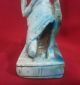 Ancient Blue Statue Of The Egyptian Writer Egyptian photo 2