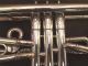 Couturier Silver Trumpet W/ Case & Cornet Mouthpiece - Striking Conical Design. Brass photo 5