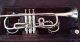 Couturier Silver Trumpet W/ Case & Cornet Mouthpiece - Striking Conical Design. Brass photo 8