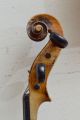 Antique German Violin One Piece Slab Cut Back String photo 3