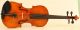 Old Fine Violin Labeled A Poggi 1940 Geige Violon Violino Violine Fiddle Italian String photo 1