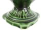 Antique Majolica Green Glazed Victorian Mantle Vase Marks V210 Vases photo 8