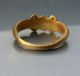 Pure Gold Ancient Roman Red Stone Ring & Rare Roman photo 7