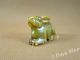 Antique Old Jade Carved Traditional Chinese Zodiac Rabbit Statue Pendant G110 Rabbits photo 2