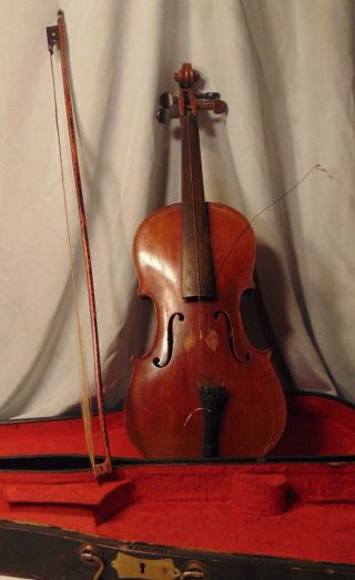 Antique Laurentius Storioni Fecit Cremonae 1793 4/4 Violin W/ Wooden Case photo