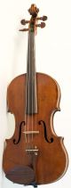 Antique 4/4 Violin J.  F.  Pressenda 1828 Label Old Geige Violon String photo 1