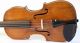 Old Rare Masterpiece Italian Violin P.  Castello 1777 Geige Violon Violine Violino String photo 2