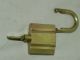 Vintage Dyna - Lok Barrel Key Brass Paddle Lock With Key Marked Us Made 2/31/59 Locks & Keys photo 1