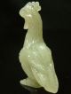“cock”statue Pendant Hand - Carved For Gift Chinese Celadon Jade Sculpture Other Antique Chinese Statues photo 1