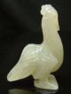 “cock”statue Pendant Hand - Carved For Gift Chinese Celadon Jade Sculpture Other Antique Chinese Statues photo 2