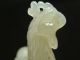 “cock”statue Pendant Hand - Carved For Gift Chinese Celadon Jade Sculpture Other Antique Chinese Statues photo 3
