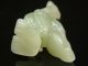 “cock”statue Pendant Hand - Carved For Gift Chinese Celadon Jade Sculpture Other Antique Chinese Statues photo 5