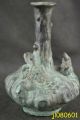 China Handwork Collect Bronze Carve Squirrel Guard Tree Decorate Vase Vases photo 2