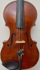 Antique American Violin R.  D.  Noyes Cleveland 1909 1 Piece Back W/stakes 1 Day String photo 4