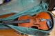 Antique American Violin R.  D.  Noyes Cleveland 1909 1 Piece Back W/stakes 1 Day String photo 8