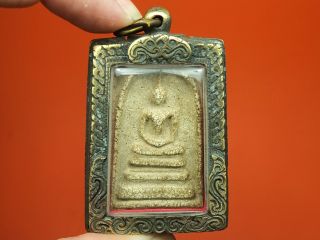 Rare Phra Somdej Toh Wat Rakhang Buddha,  Phim Yai,  Thai Buddha Amulet photo