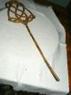 Antique Early 1900’s Cane Wicker Carpet Rug Beater - Simply Gorgeous Other Antique Home & Hearth photo 3