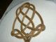 Antique Early 1900’s Cane Wicker Carpet Rug Beater - Simply Gorgeous Other Antique Home & Hearth photo 5