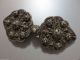 Wow Antique Ottoman Silver Filigree Belt Buckle 19th Century Islamic photo 2