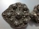 Wow Antique Ottoman Silver Filigree Belt Buckle 19th Century Islamic photo 4