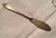 Vintage Antique Chased/engraved Sterling Butter Knife Hallmarked Circa Late 1800 Flatware & Silverware photo 1