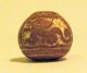 Pre - Columbian Brown Crouching Dog Bead.  Guaranteed Authentic. The Americas photo 4