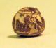 Pre - Columbian Brown Swimming Bird Group Bead.  Guaranteed.  Authentic The Americas photo 1