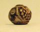 Pre - Columbian Black Large Spotted Birds Bead.  Guaranteed.  Authentic The Americas photo 1