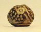 Pre - Columbian Black Large Spotted Birds Bead.  Guaranteed.  Authentic The Americas photo 2