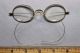 Antique Spectacles Eye Glasses Gold Filled Frames Marked Stevens Corrective Optical photo 1