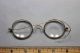 Antique Spectacles / Eye Glasses Gold Filled Frames & Thick Lenses Marked J.  C.  F. Optical photo 1