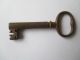 5 X Antique Georgian/victorian Period Steel Keys Locks & Keys photo 3