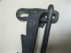Antique Fireplace Trammel Hand Forged Blacksmith ' S Shop Primitives photo 2
