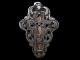 Outstanding Post Byzantine Pectoral Reliquary Silver Cross,  Reliquae Inside, Byzantine photo 3