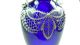 1800 ' S Italy Glass Cobalt Vase Urn Enamel Painting Gondolier Rialto Bridge Scene Vases photo 6