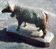 Miniature Cow Bull W/bell Wood Treen Figurine Black Forest Finely Carved Statue Carved Figures photo 7