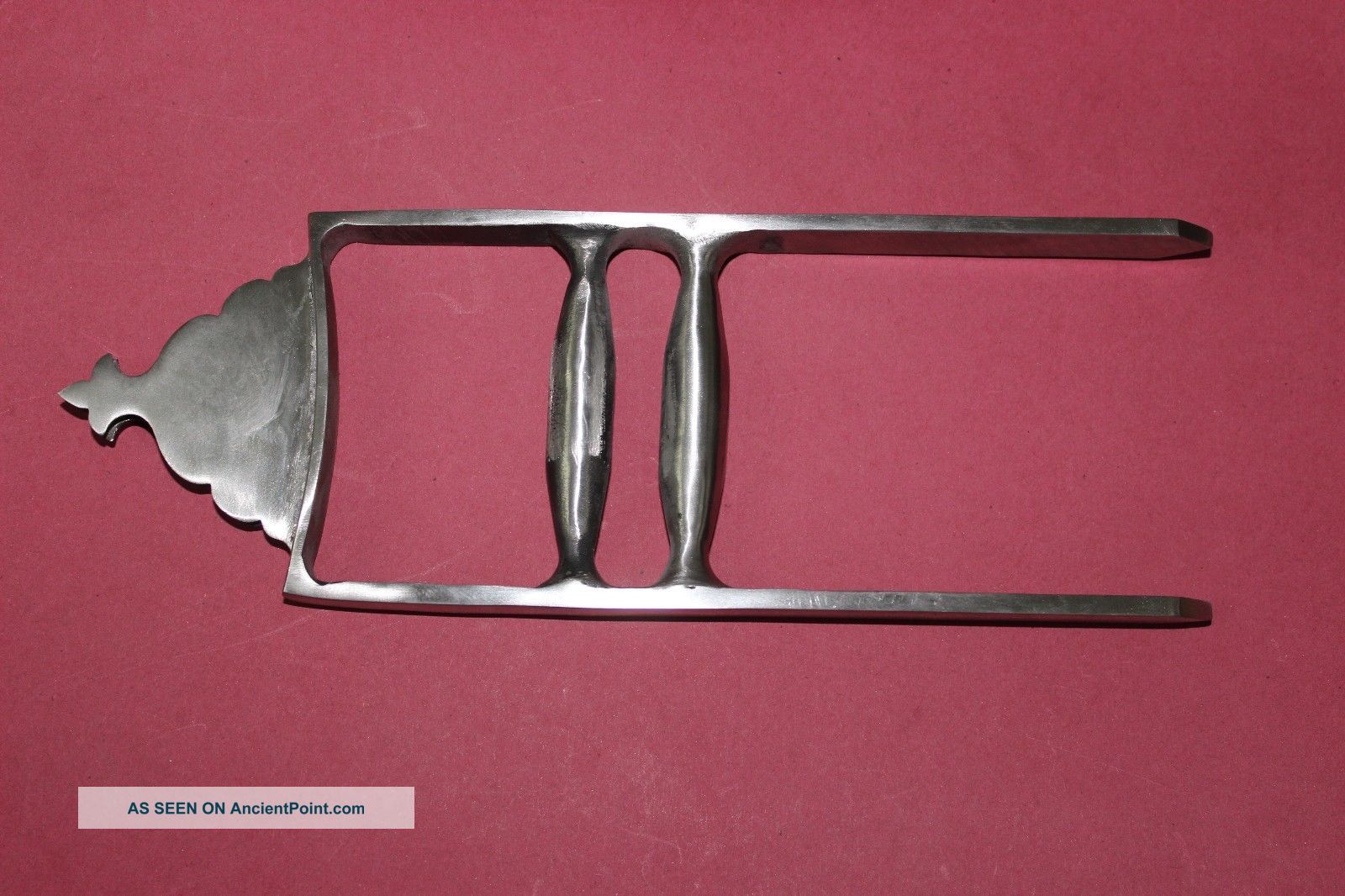 Very Rare Indo - Persian Mughal Katar Hilt Iron Made Not Khanjar 001 India photo