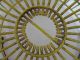 Primitive Farm Wire Egg Basket,  Handled,  Yellow,  Large Capacity Primitives photo 4