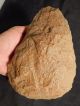 A Giant Million Year Old Acheulean Hand Axe From Early Stone Age Morocco 1581g Neolithic & Paleolithic photo 6