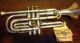 Conn B - Flat Solo Cornet,  Circa 1912 With Case,  Letter And Accessories Brass photo 3