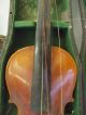 Old Antique String Child ' S Violin Instrument W/ Leather Case German Germany String photo 4