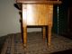 Tiger Maple Miniature Sheraton Style Two Drawer Stand 1800-1899 photo 9