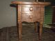 Tiger Maple Miniature Sheraton Style Two Drawer Stand 1800-1899 photo 1