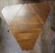 Rare Kittinger Triangle Drop Leaf Table Solid Walnut 1900-1950 photo 2