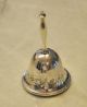 Sterling Silver Hammered Tea Dinner Bell Floral Etched Design Very Sweet Flatware & Silverware photo 1